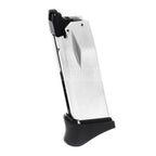 WE (WE-TECH) 14rd Gas Magazin Geeignet für Air Venturi Springfield Armory WE XDM COMPACT 3.8 Serie GBB Pistolen Airsoft Silber