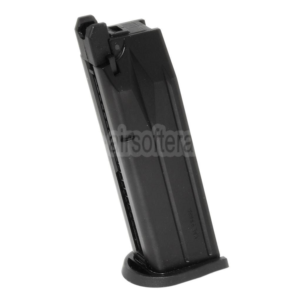 WE (WE-TECH) 25rd Gas Magazin Geeignet für WE Bulldog Tokyo Marui PX4 Serie GBB Pistolen Airsoft Schwarz