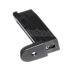 WE (WE-TECH) 20rd Gas Magazin Kurze Typ Geeignet für WE Bulldog PX4 Compact Serie GBB Pistolen Airsoft Schwarz
