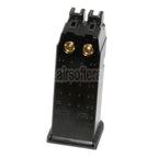 WE (WE-TECH) 40rd Gas Magazin Geeignet für WE G19 Doppellauf Serie GBB Pistolen Airsoft Schwarz
