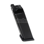 WE (WE-TECH) 48rd Gas Magazin Geeignet für WE G17 G18C G19 G34 Doppellauf Serie GBB Pistolen Airsoft Schwarz