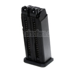 WE (WE-TECH) 48rd Gas Magazin Geeignet für WE G17 G18C G19 G34 Doppellauf Serie GBB Pistolen Airsoft Schwarz