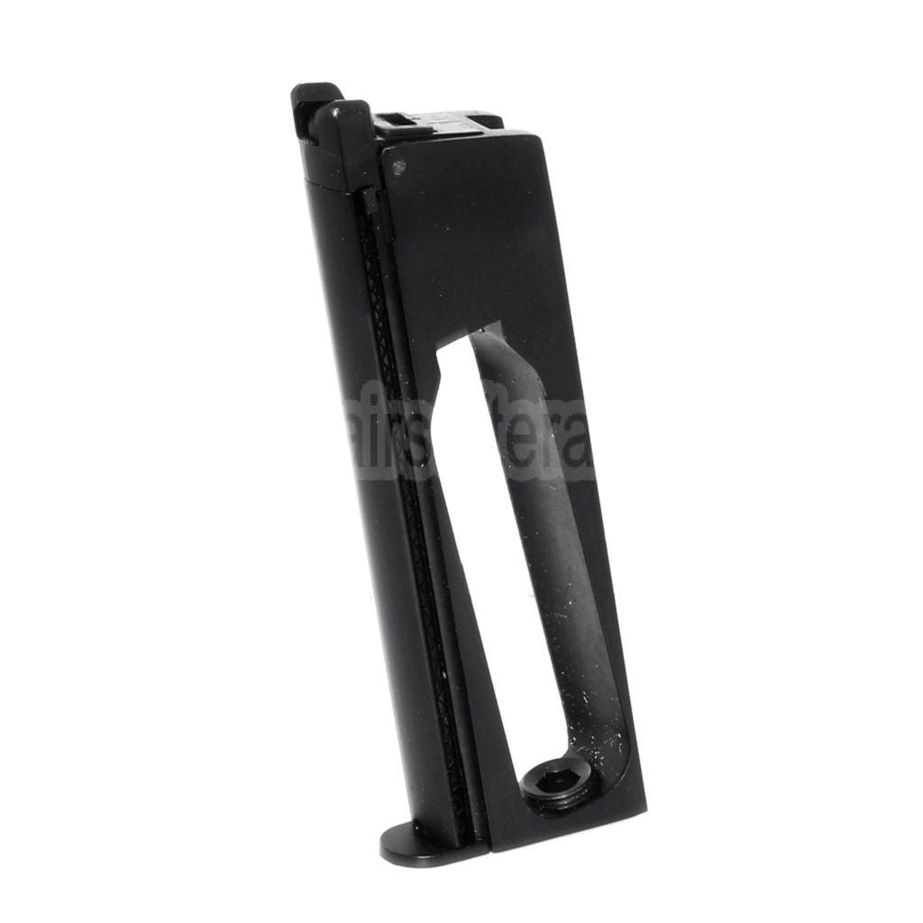 WE (WE-TECH) 16rd Co2 Magazin Geeignet für EMG SAI Red / AW NE Serie / WE Einzelstapel 1911 Serie GBB Pistolen Airsoft Schwarz