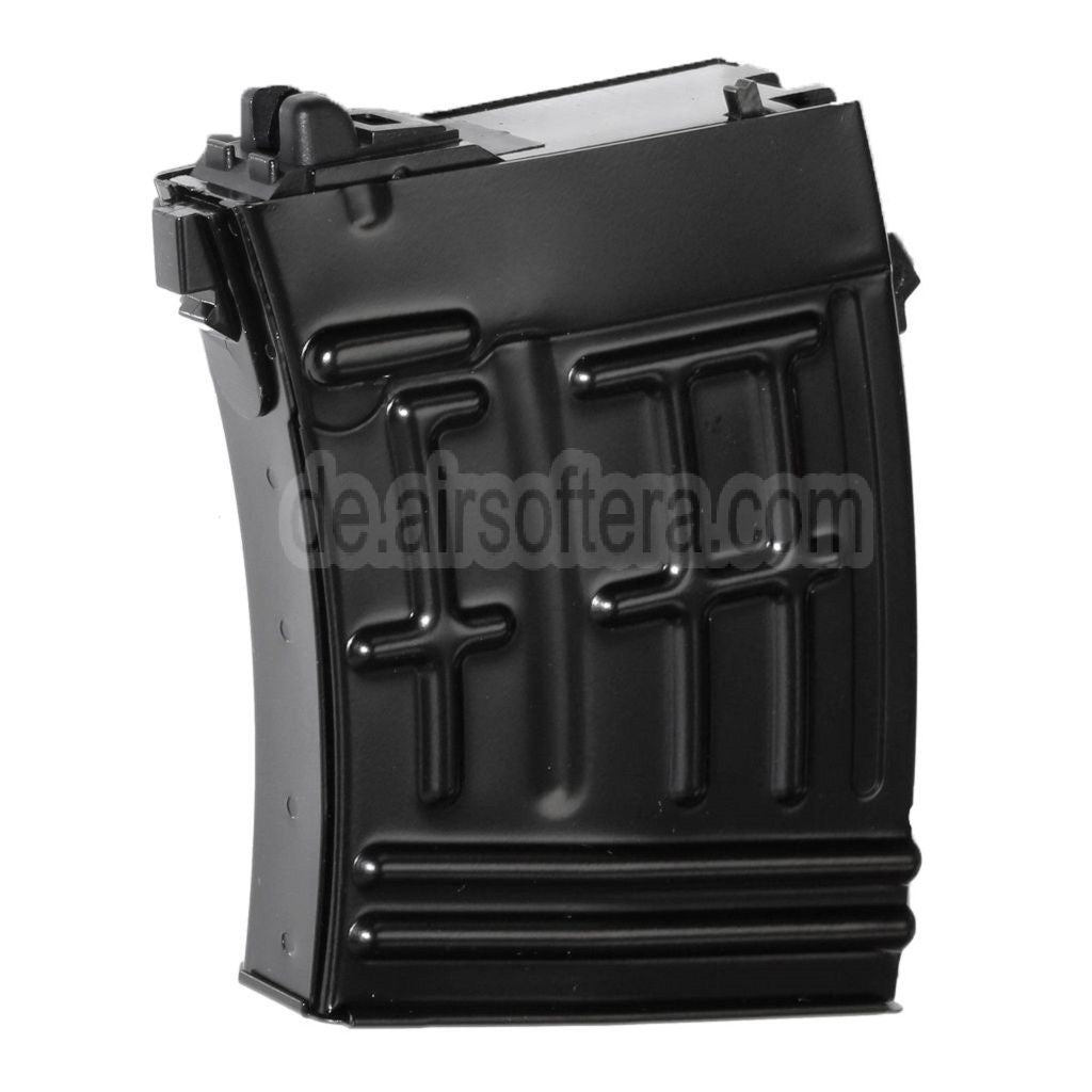 WE (WE-TECH) 21rd Gas Magazin Geeignet für WE ACE VD SVD Serie GBB Gewehre Airsoft Schwarz