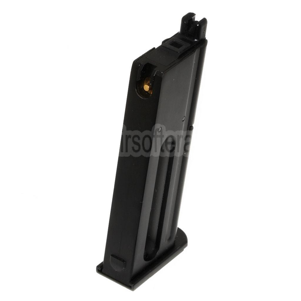 CYBERGUN 21rd Co2 Magazin Geeignet für WE CYBERGUN Thompson Desert Eagle L6 version .50AE GBB Pistolen Airsoft Schwarz