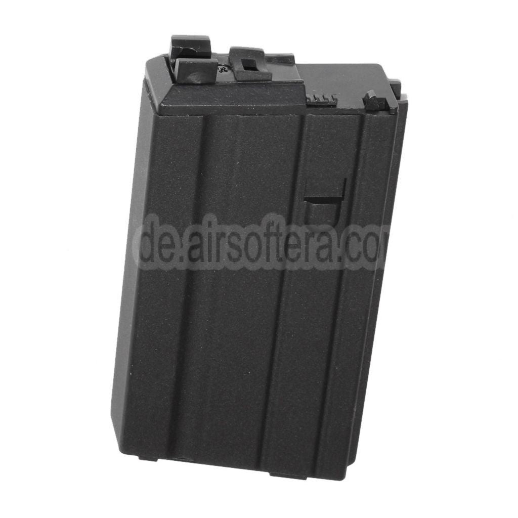 WE (WE-TECH) 20rd M16VN Gas Magazin Geeignet für WE Open Bolt Type L85 / SCAR-L / R5C / T65 / HK416 / AR M4 M16 M16A1 XM177 GBB Gewehre Airsoft Schwarz