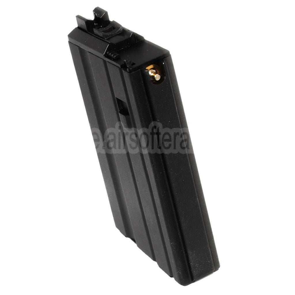WE (WE-TECH) 20rd M16VN Gas Magazin Geeignet für WE Open Bolt Type L85 / SCAR-L / R5C / T65 / HK416 / AR M4 M16 M16A1 XM177 GBB Gewehre Airsoft Schwarz