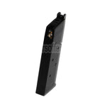 WE (WE-TECH) 13rd Gas Magazin Geeignet für AW COMPACT NE10 Serie / WE Einzelstapel Mini 1911 Serie GBB Pistolen Airsoft Schwarz
