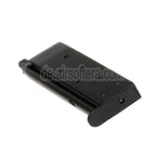 WE (WE-TECH) 13rd Gas Magazin Geeignet für AW COMPACT NE10 Serie / WE Einzelstapel Mini 1911 Serie GBB Pistolen Airsoft Schwarz