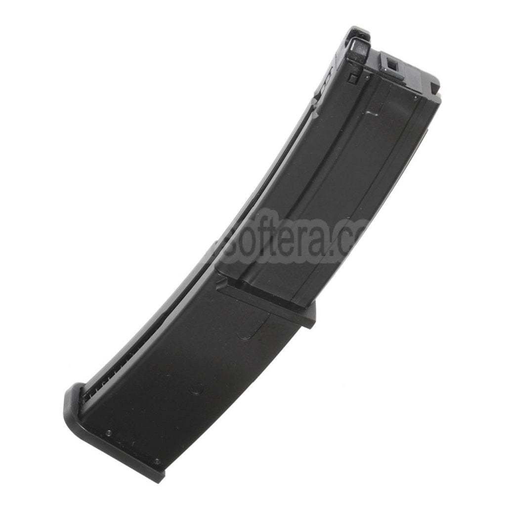 WE (WE-TECH) 44rd Gas Magazin Geeignet für WE SMG-8 MP7 Serie GBB SMG Gewehre Airsoft Schwarz