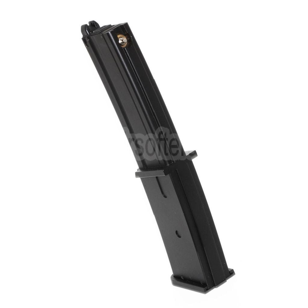 WE (WE-TECH) 44rd Gas Magazin Geeignet für WE SMG-8 MP7 Serie GBB SMG Gewehre Airsoft Schwarz