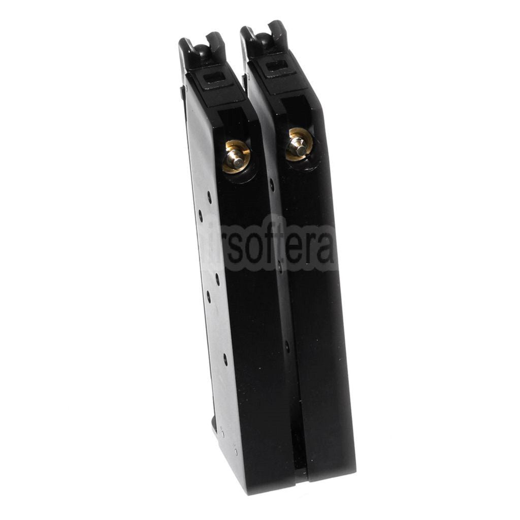 WE (WE-TECH) 32rd Doppel Lauf Gas Magazin Geeignet für AW MX Serie / WE Doppel Lauf 1911 Serie GBB Pistolen Airsoft