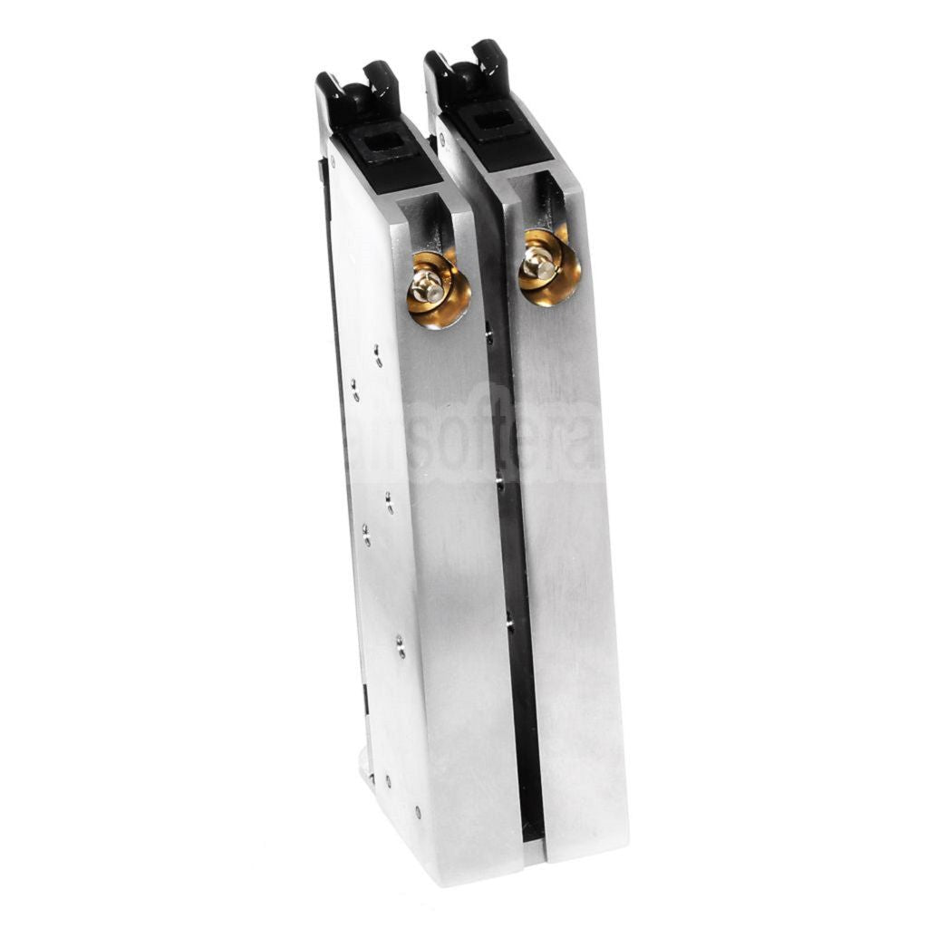 WE (WE-TECH) 32rd Doppel Lauf Gas Magazin Geeignet für AW MX Serie / WE Doppel Lauf 1911 Serie GBB Pistolen Airsoft