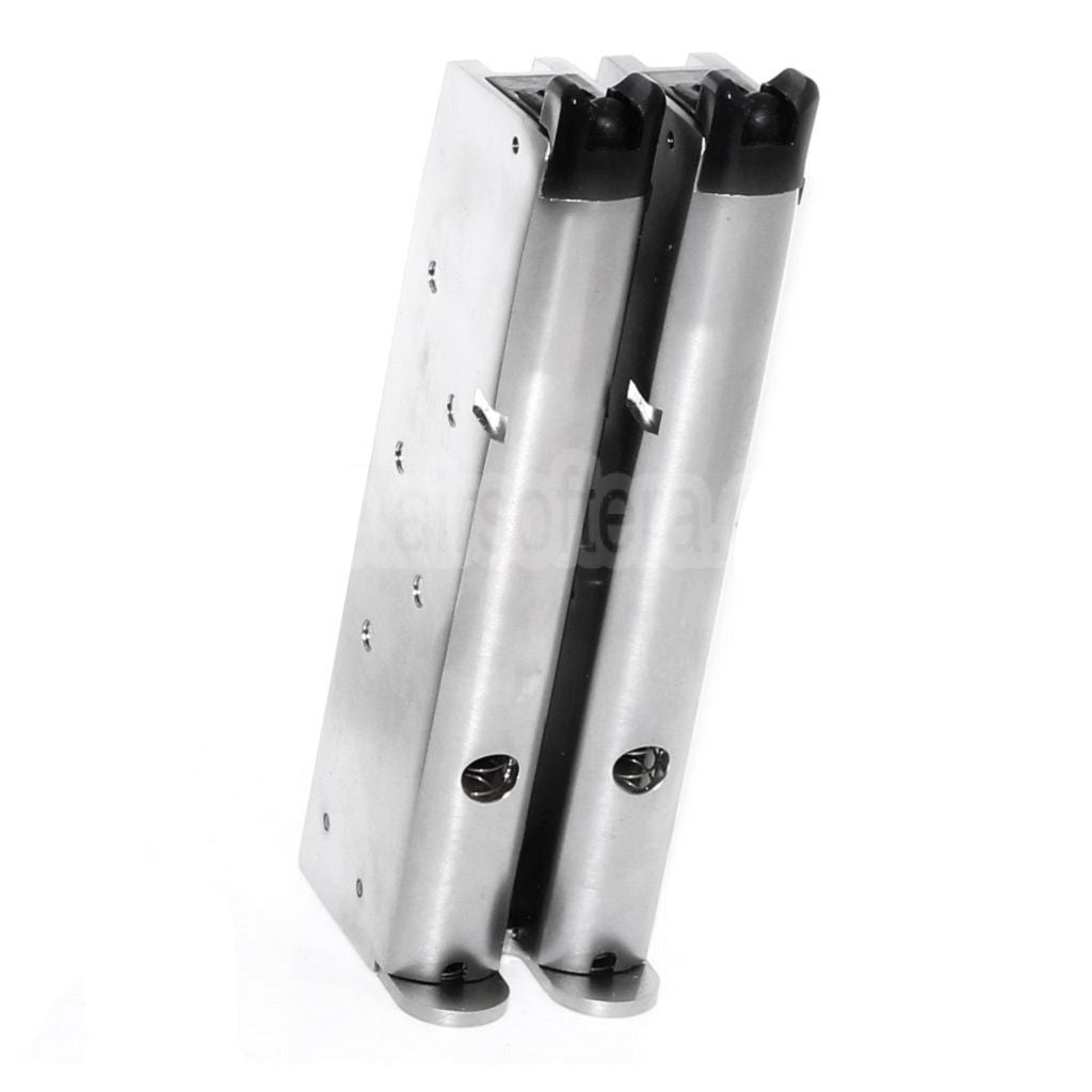WE (WE-TECH) 32rd Doppel Lauf Gas Magazin Geeignet für AW MX Serie / WE Doppel Lauf 1911 Serie GBB Pistolen Airsoft