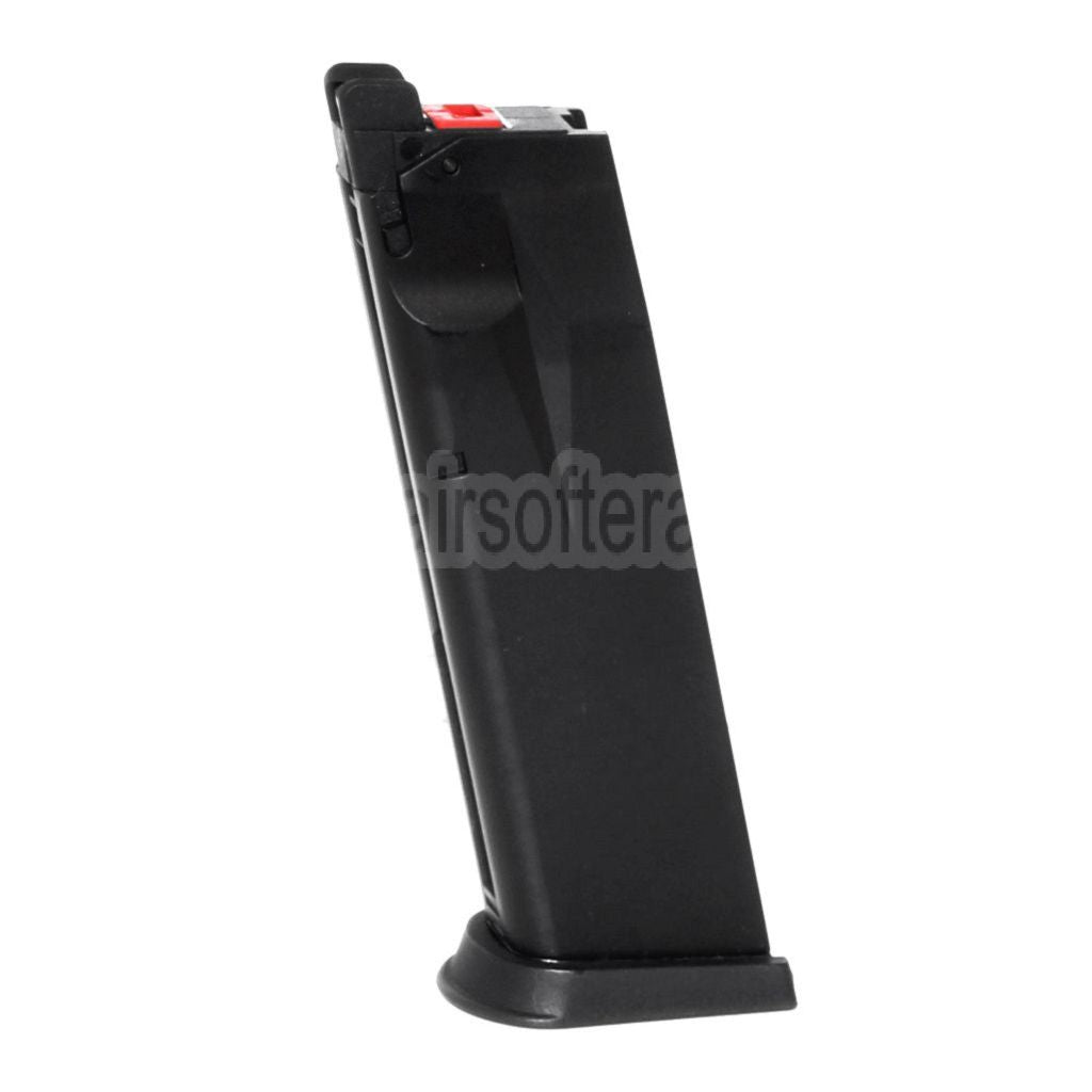 Cybergun Swiss Arms 20rd Gas Magazin Geeignet für WE F228 F229 Swiss Arms P229 Serie GBB Pistolen Airsoft Schwarz