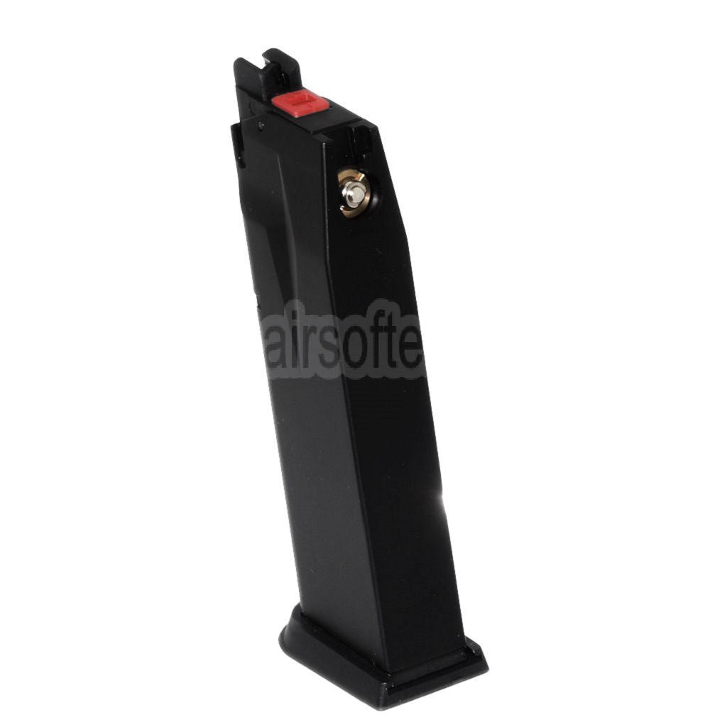 Cybergun Swiss Arms 20rd Gas Magazin Geeignet für WE F228 F229 Swiss Arms P229 Serie GBB Pistolen Airsoft Schwarz
