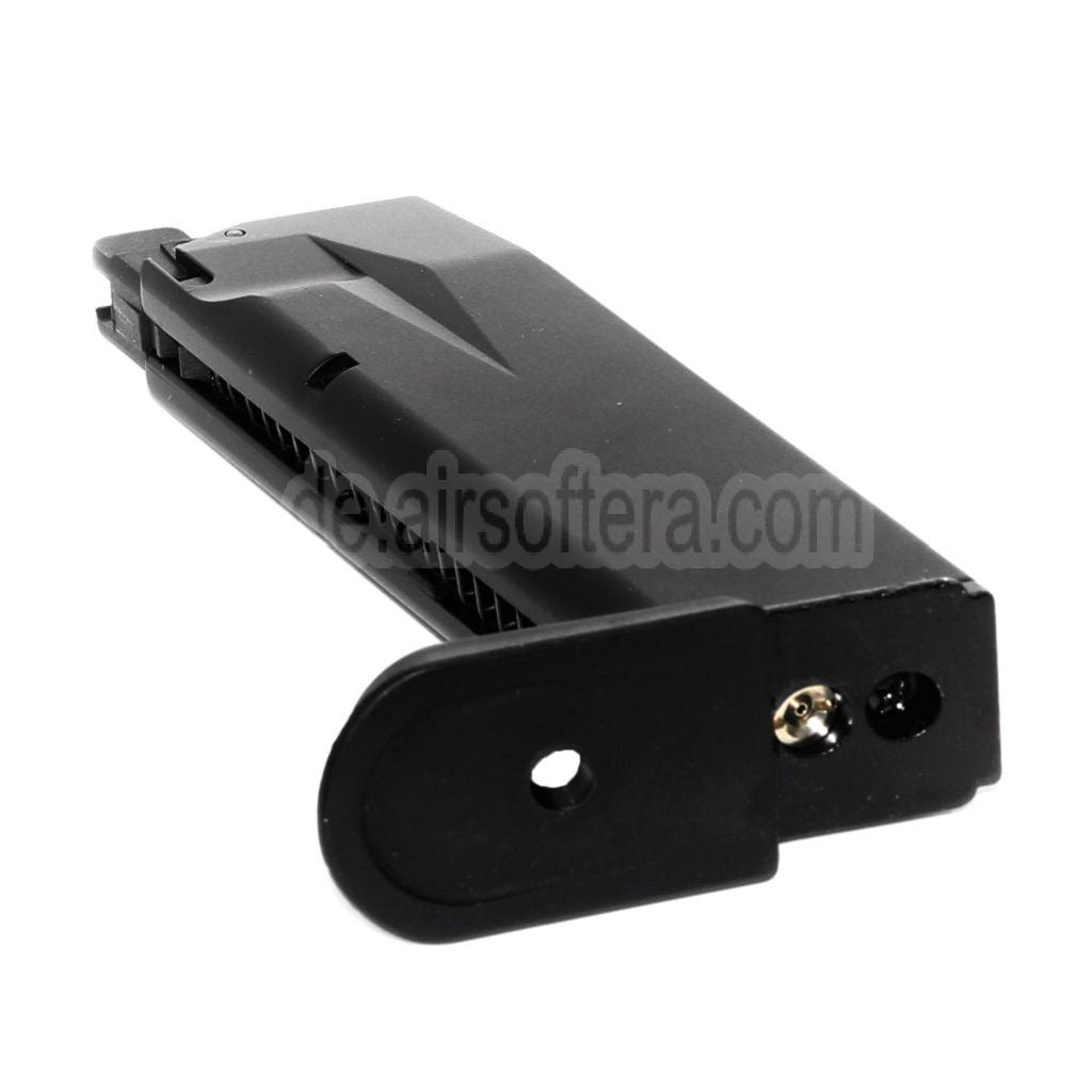 Cybergun Swiss Arms 20rd Gas Magazin Geeignet für WE F228 F229 Swiss Arms P229 Serie GBB Pistolen Airsoft Schwarz