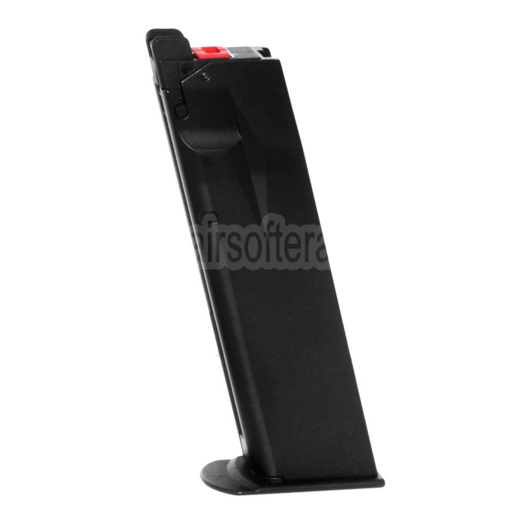 Cybergun Swiss Arms 22rd Gas Magazin Geeignet für WE F226 Swiss Arms P226 Serie GBB Pistolen Airsoft Schwarz