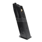 WE (WE-TECH) 26rd Gas Magazin Stahlgehäuse Geeignet für AW MB Serie / KJW / Tokyo Marui / WE 902 M9 M92 GBB Pistolen Airsoft Schwarz