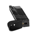 WE (WE-TECH) 15rd Gas Magazin Geeignet für WE Big Bird M&P Compact Serie GBB Pistolen Airsoft Schwarz