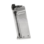Cybergun 7rd Gas Magazin Geeignet für WE CT25 COLT JUNIOR .25 Mighty Mouse GBB Pistolen Airsoft Silber
