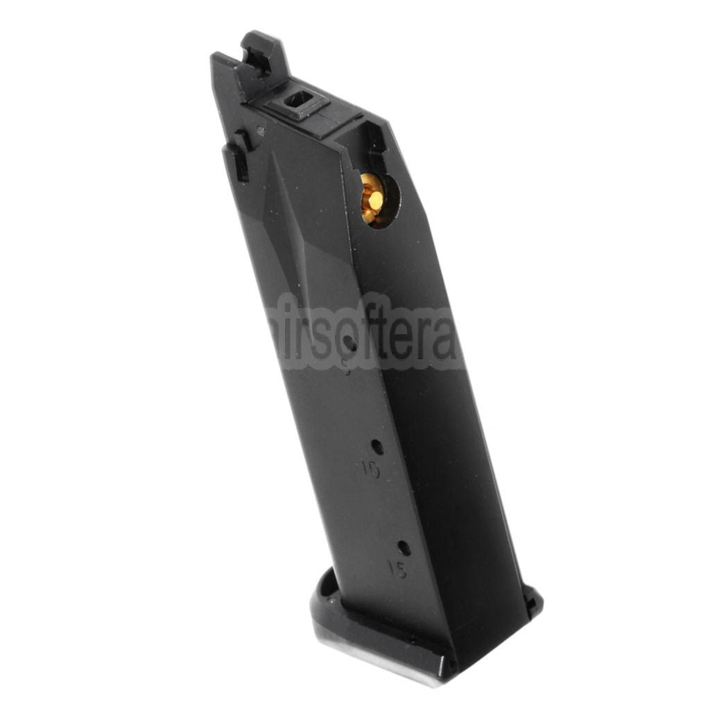 WE (WE-TECH) 23rd Co2 Magazin Geeignet für STANDARD und COMPACT P99 Serie GBB Pistolen Airsoft Schwarz