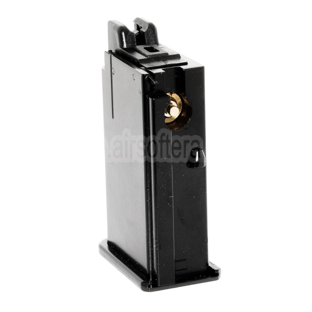 WE (WE-TECH) Gas Magazin (Lang/Kurzer Typ) Geeignet für Armorer Works AW Broomhandle BH WE M712 Serie GBB Pistolen Airsoft Schwarz