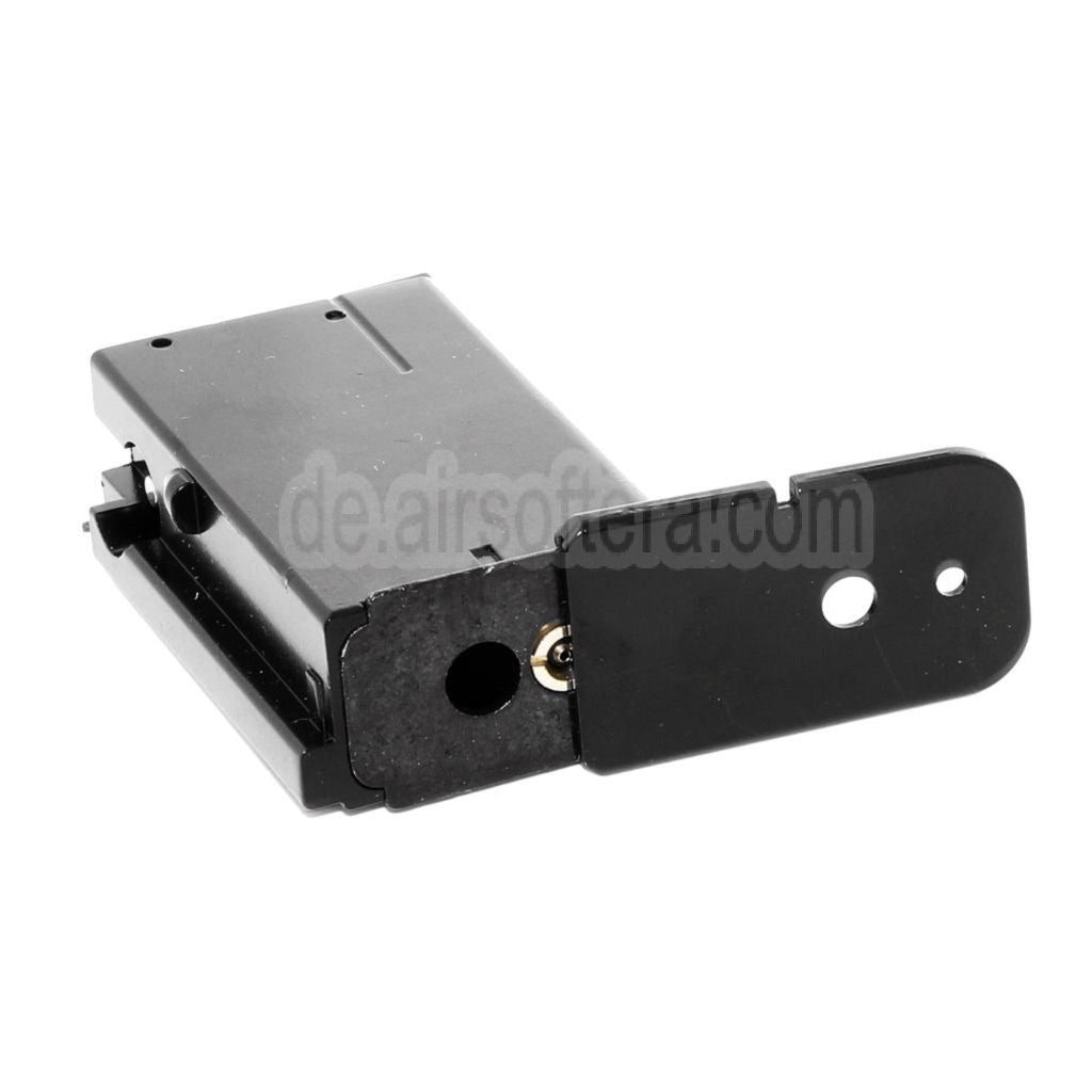 WE (WE-TECH) Gas Magazin (Lang/Kurzer Typ) Geeignet für Armorer Works AW Broomhandle BH WE M712 Serie GBB Pistolen Airsoft Schwarz