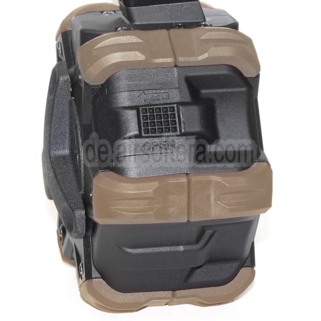Armorer Works AW Custom 350rd Gas Adaptive Trommelmagazin Geeignet für EMG SAI Red / AW NE Serie / WE (WE-TECH) Single Stack 1911 GBB Pistolen Airsoft