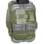 WE (WE-TECH) 350rd Gas Trommelmagazin Geeignet für G17 G18C G-Serie GBB Pistolen Airsoft