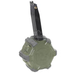 WE (WE-TECH) 350rd Gas Trommelmagazin Geeignet für Hi-Capa GBB Pistolen Airsoft