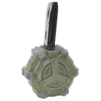 WE (WE-TECH) 350rd Gas Trommelmagazin Geeignet für AW MB Serie / KJW / WE / Tokyo Marui M9 M92 GBB Pistolen Airsoft