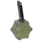 WE (WE-TECH) 350rd Gas Trommelmagazin Geeignet für AW MB Serie / KJW / WE / Tokyo Marui M9 M92 GBB Pistolen Airsoft