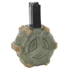 WE (WE-TECH) 350rd Gas Trommelmagazin Geeignet für WE (WE-TECH) AP APACHE MP5 Serie GBB Gewehre Airsoft