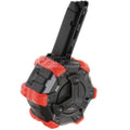 DOUBLE BELL 350rd Gas Adaptive Trommelmagazin Geeignet für G17 G18C G-Serie GBB Pistolen Airsoft