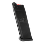 WE (WE-TECH) 26rd Galaxy Gas Magazin Geeignet für WE MOS Optic Ready Slide Version EMG SAI BLU AW VX7 VX9 G17 G19 Serie GBB Pistolen Airsoft Schwarz