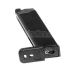 WE (WE-TECH) 26rd Galaxy Gas Magazin Geeignet für WE MOS Optic Ready Slide Version EMG SAI BLU AW VX7 VX9 G17 G19 Serie GBB Pistolen Airsoft Schwarz