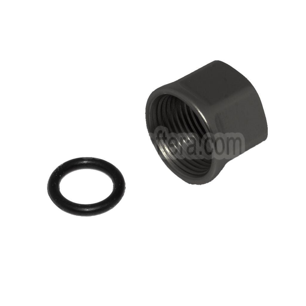5KU Hexagon Laufgewinde Schutzabdeckung -14mm CCW gegen den Uhrzeigersinn Geeignet für Tokyo Marui G17 GBB Pistolen Airsoft