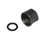 5KU Hexagon Laufgewinde Schutzabdeckung -14mm CCW gegen den Uhrzeigersinn Geeignet für Tokyo Marui G17 GBB Pistolen Airsoft