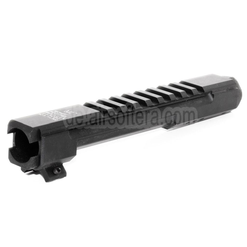 5KU Aluminium 20mm Schienen Gasrohr Geeignet für LCT GHK AK-Serie AEG GBB Gewehre Airsoft Schwarz