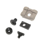 5KU B-2M 1-Slot 20mm Schienenabschnitt mit Schrauben Geeignet für M-LOK Montagesysteme