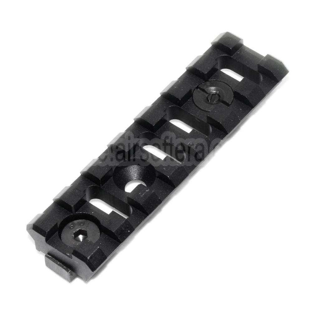 5KU B-2U 7-Slots 20mm Schienenabschnitt mit Schrauben Geeignet für M-LOK Montagesysteme