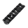 5KU B-2U 7-Slots 20mm Schienenabschnitt mit Schrauben Geeignet für M-LOK Montagesysteme