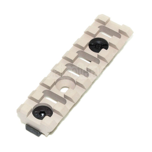 5KU B-2U 7-Slots 20mm Schienenabschnitt mit Schrauben Geeignet für M-LOK Montagesysteme
