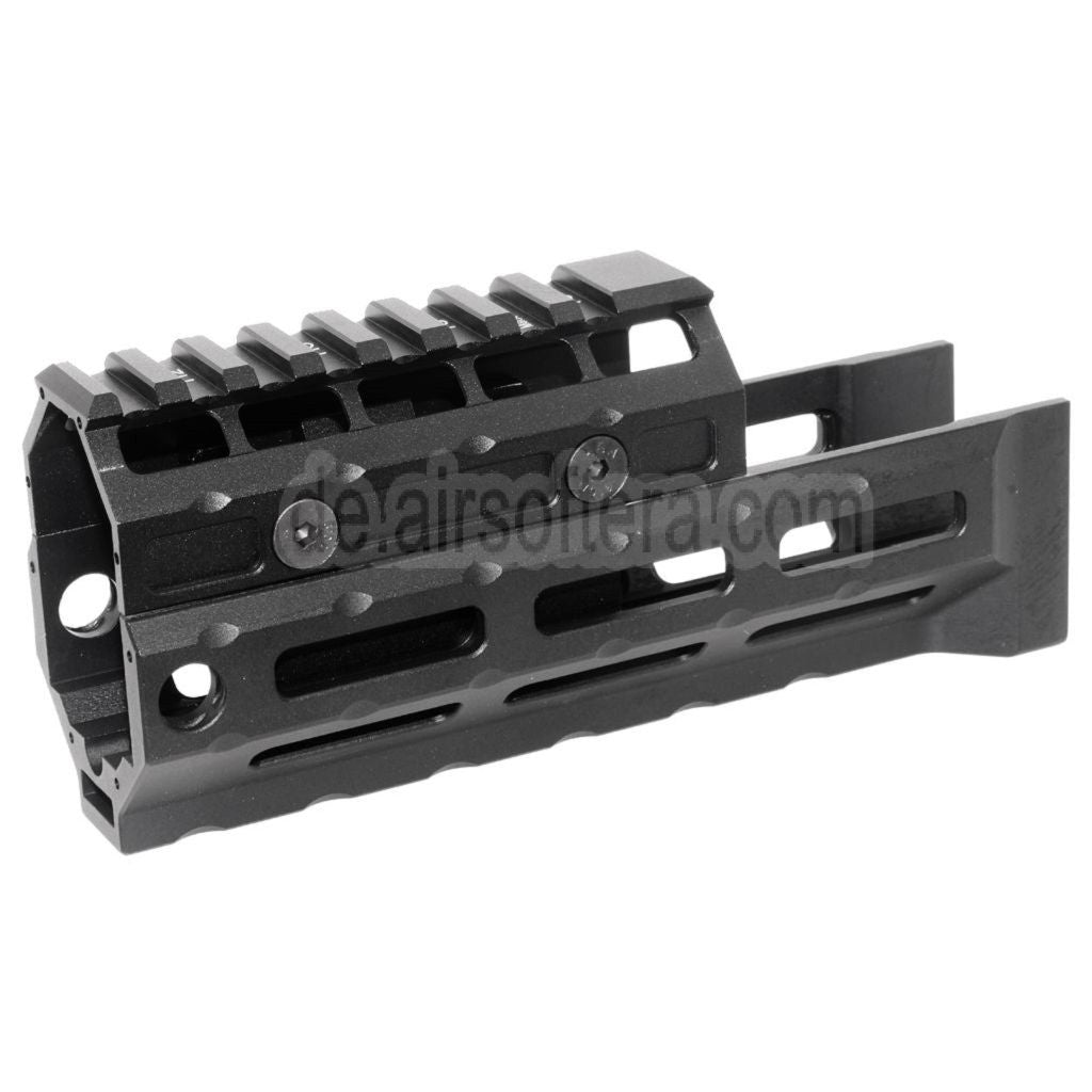 5KU 153mm M-LOK Universal Handschutz Kit Schienen System Geeignet für LCT GHK CYMA D-BOYS E&L AK47 AK74 Serie Gewehre Airsoft Schwarz