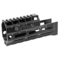 5KU 153mm M-LOK Universal Handschutz Kit Schienen System Geeignet für LCT GHK CYMA D-BOYS E&L AK47 AK74 Serie Gewehre Airsoft Schwarz