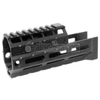 5KU 153mm M-LOK Universal Handschutz Kit Schienen System Geeignet für LCT GHK CYMA D-BOYS E&L AK47 AK74 Serie Gewehre Airsoft Schwarz