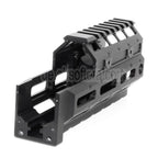 5KU 153mm M-LOK Universal Handschutz Kit Schienen System Geeignet für LCT GHK CYMA D-BOYS E&L AK47 AK74 Serie Gewehre Airsoft Schwarz