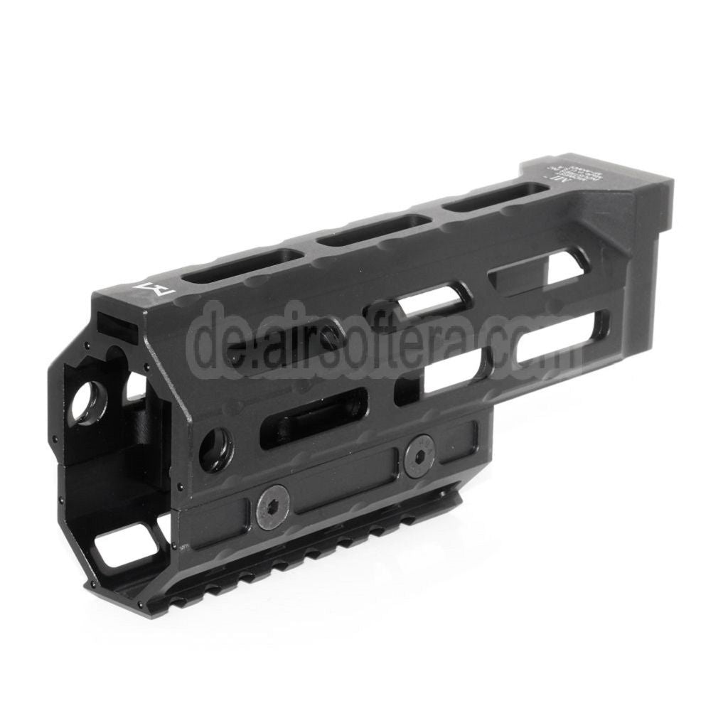 5KU 153mm M-LOK Universal Handschutz Kit Schienen System Geeignet für LCT GHK CYMA D-BOYS E&L AK47 AK74 Serie Gewehre Airsoft Schwarz