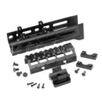 5KU 153mm M-LOK Universal Handschutz Kit Schienen System Geeignet für LCT GHK CYMA D-BOYS E&L AK47 AK74 Serie Gewehre Airsoft Schwarz